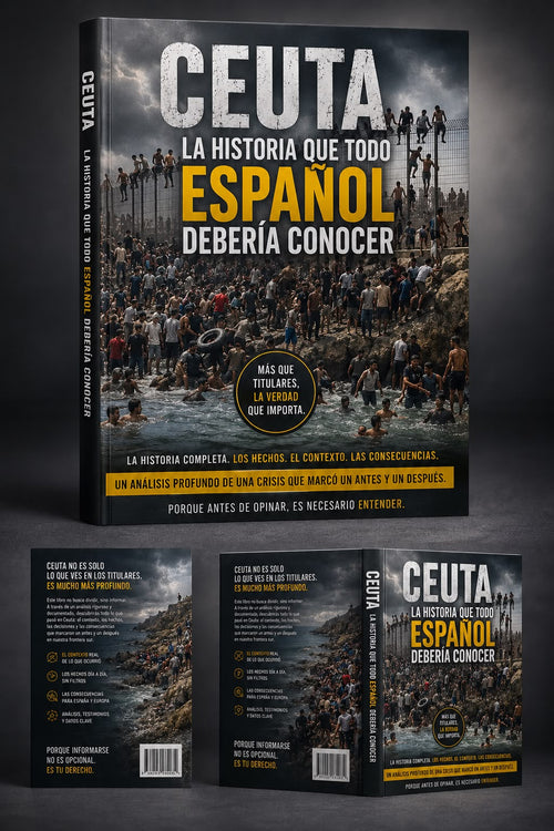 Portada del informe La Frontera que se Rompió, maqueta de libro
